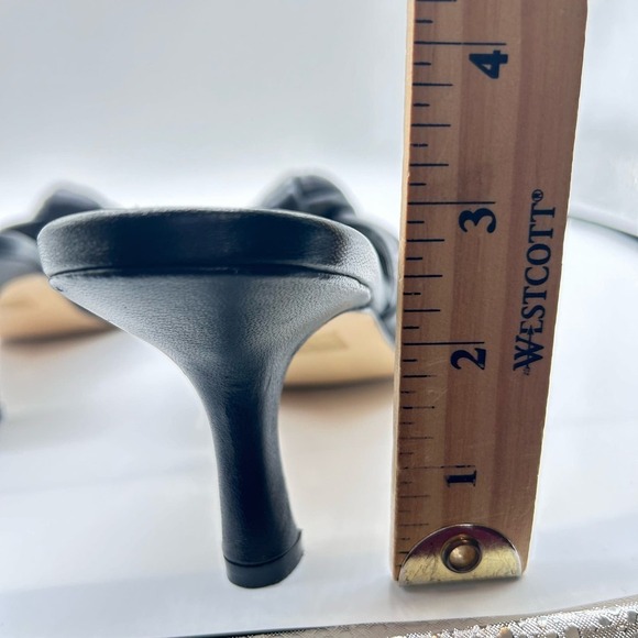 Journee Signature Sandals Women 11 Black Finlee Leather Dress Nordstrom $149 NEW - Picture 8 of 12